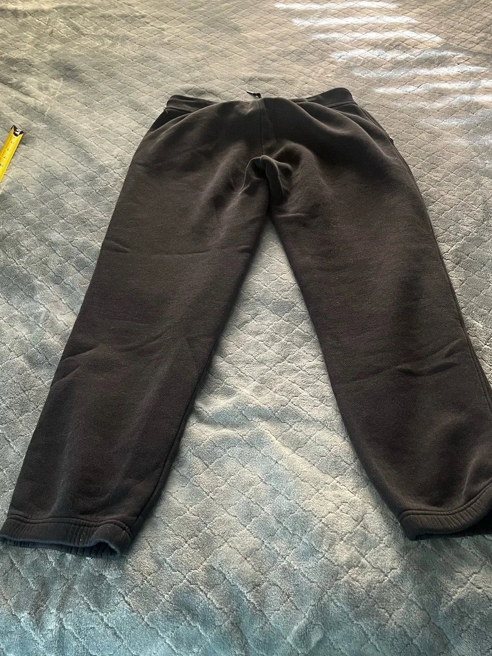 Nike Black Joggers with‎ White Swoosh M